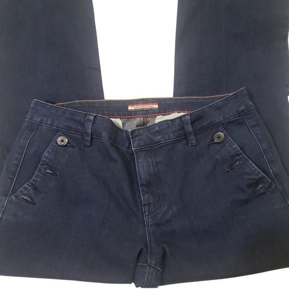 Tommy Hilfiger Women’s Blue Button Pocket Trouser Jeans Size 8 - Picture 14 of 16